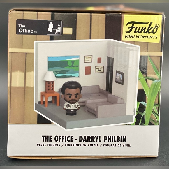 Brand New Funko The Office Darryl Mini Moments CHASE Mini-Figure Diorama Playset - Picture 5 of 8
